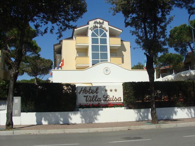 Hotel Villa Luisa Lignano Sabbiadoro Exterior foto